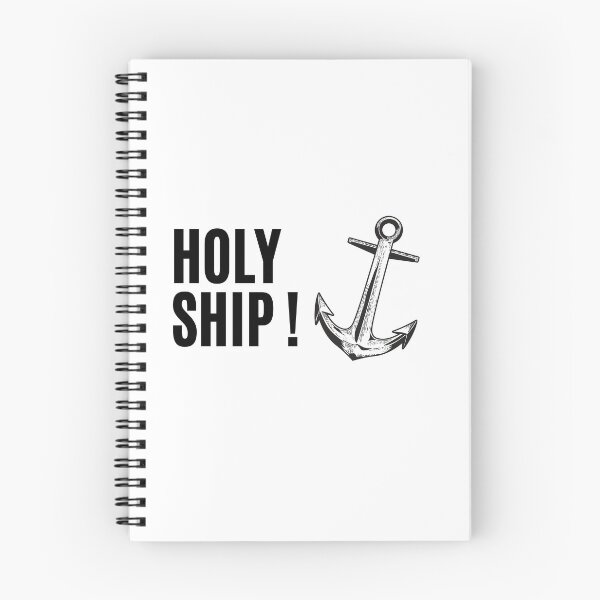 Item preview, Holy Ship - Funny Sailing Quote  designed and sold by Passion-For-Sea.