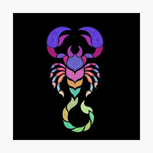 Item preview, ‏Rainbow scorpion products designed and sold by nadihdesigner.