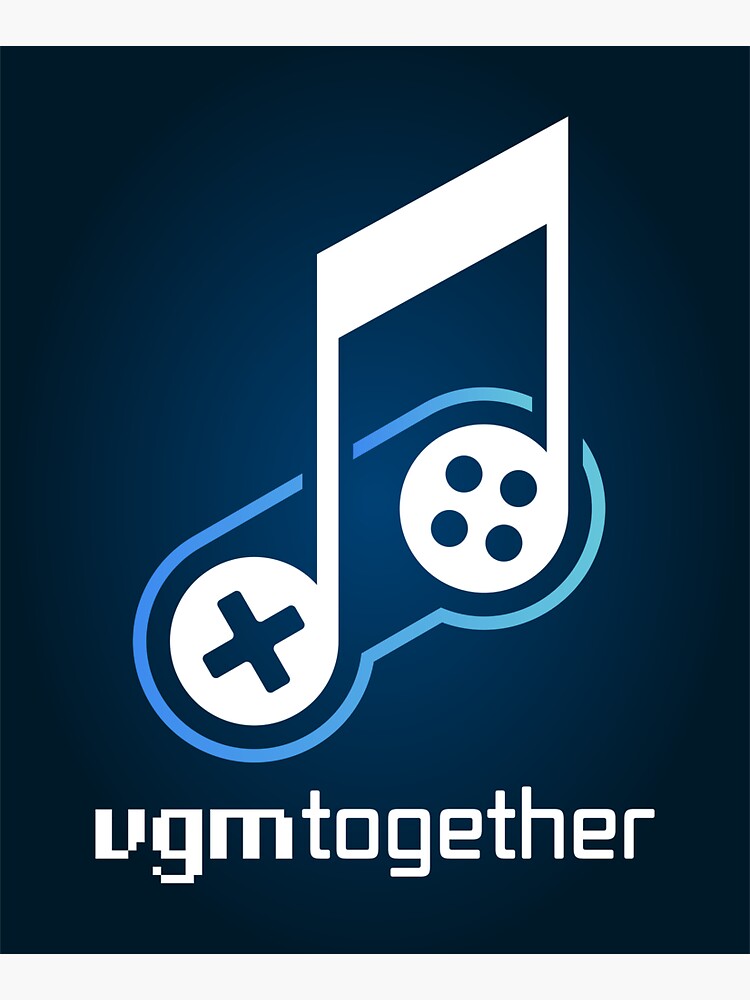 Thumbnail 3 of 3, Sticker, vgmtogether Sticker (Color) designed and sold by vgmtogether.