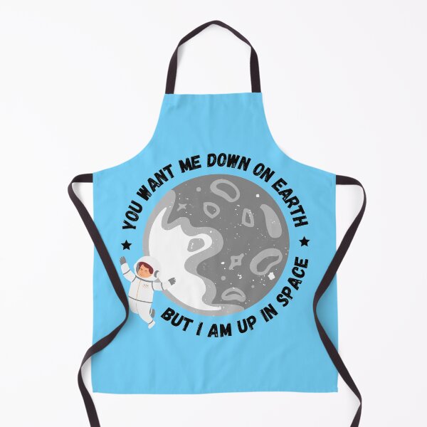Item preview, Moon Exploration. Spaceman in Space. Black Text. designed and sold by seesaw-clothing.