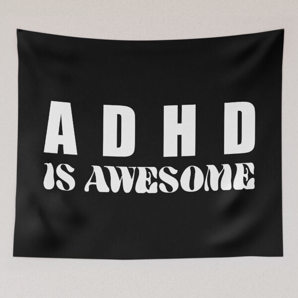 Item preview, Adhd Is Awesome Adhd Awareness Month Adhd Warrior Attention Deficit Hyperactivity Disorder designed and sold by KLINESTORE.