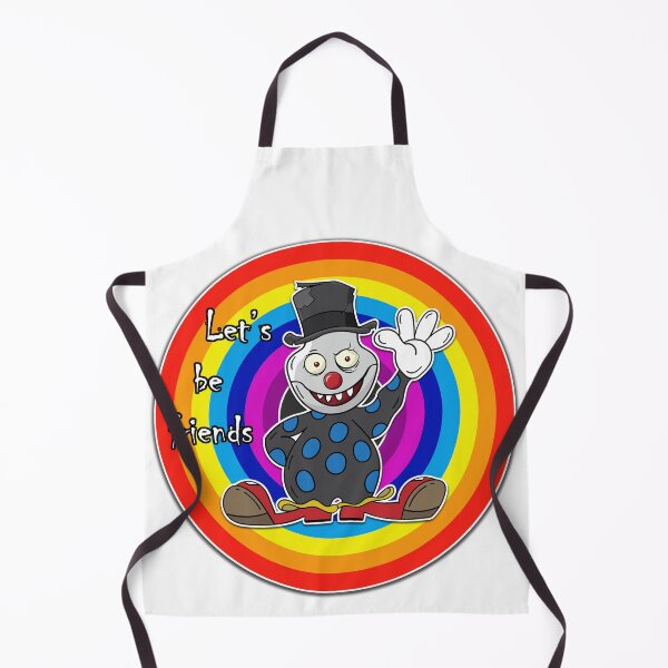 Item preview, Let's be friends evil rainbow clown designed and sold by creativedane.