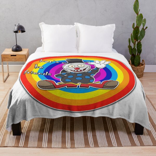 Item preview, Let's be friends evil rainbow clown designed and sold by creativedane.
