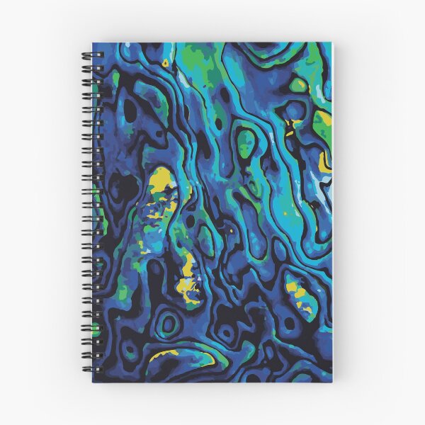 Item preview, Graphic Paua New Zealand Albalone Sea Shell Green Blue Yellow designed and sold by Ciara Shortall.