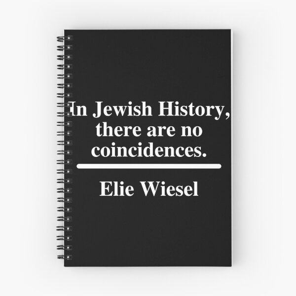 Item preview, Elie Wiesel "No Coincidences"  designed and sold by jewknish.