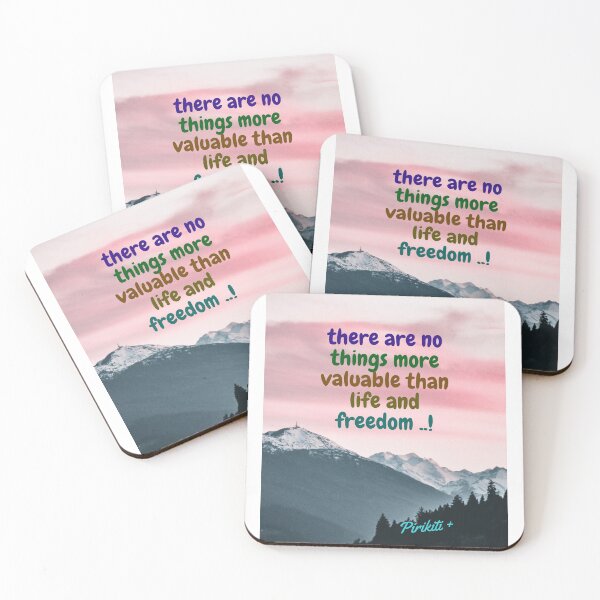 Item preview, there are no things more valuable than life and freedom ..! designed and sold by pirikiti64-.