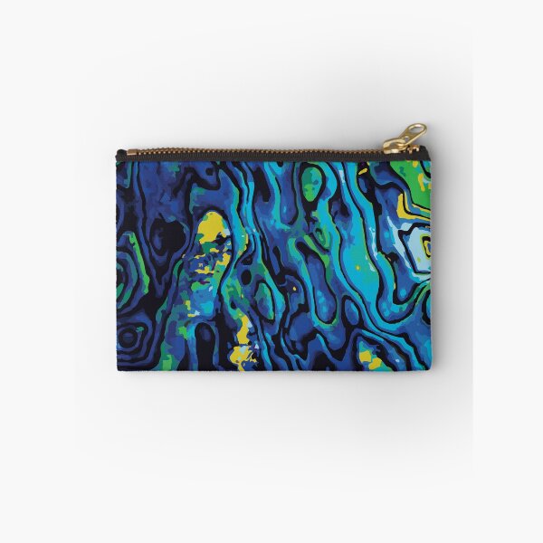 Item preview, Graphic Paua New Zealand Albalone Sea Shell Green Blue Yellow designed and sold by Ciara Shortall.
