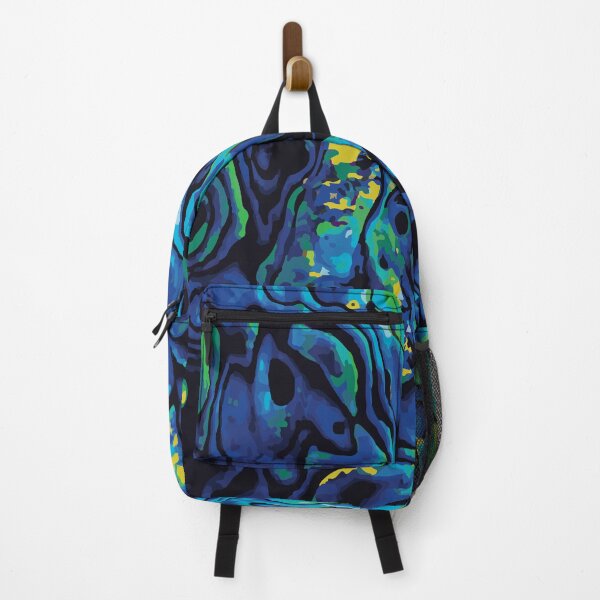 Item preview, Graphic Paua New Zealand Albalone Sea Shell Green Blue Yellow designed and sold by Ciara Shortall.