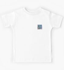Blue abstract Kids Tee