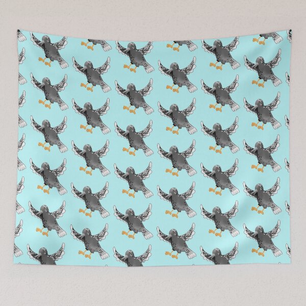 Item preview, Magpie bird flying cute! designed and sold by jazzydevil.