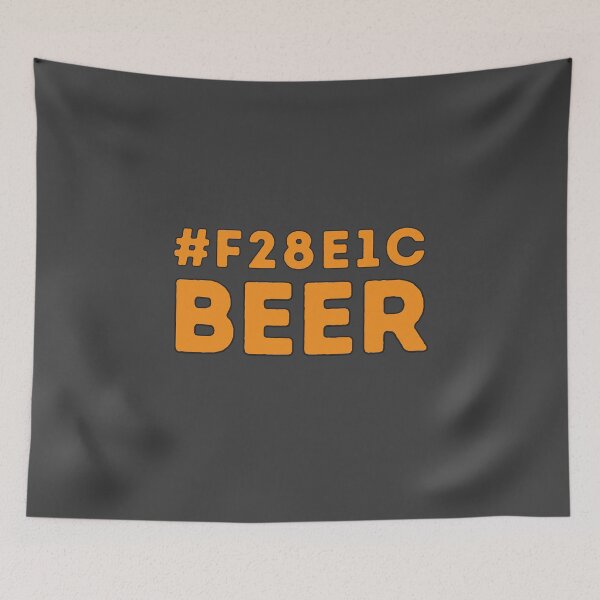 Item preview, Beer Hex Code Color #F28E1C designed and sold by MinimalSketches.