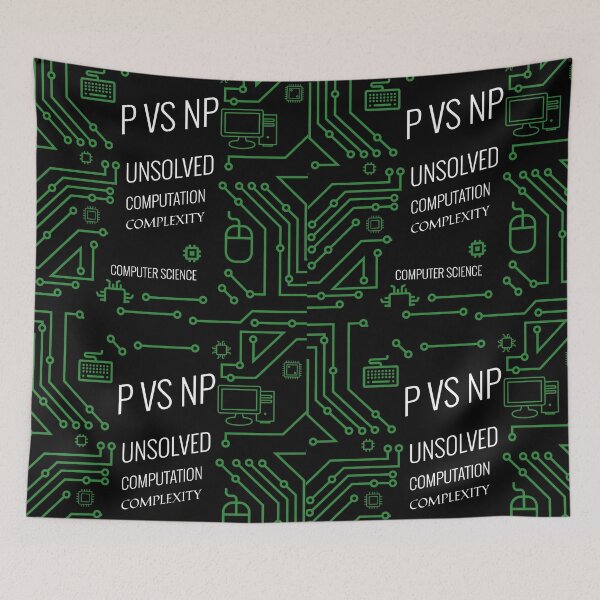 Item preview, P vs NP: the grand polynomial. designed and sold by Alchemytshirts.