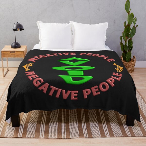 Item preview, AVOID NEGATIVE PEOPLE - POSITIVE MOTIVATION QUOTE designed and sold by Ralek.