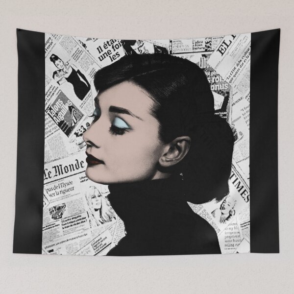 Item preview, Tribute to Audrey Hepburn by Fausto Novelli F&N  designed and sold by GudNius.