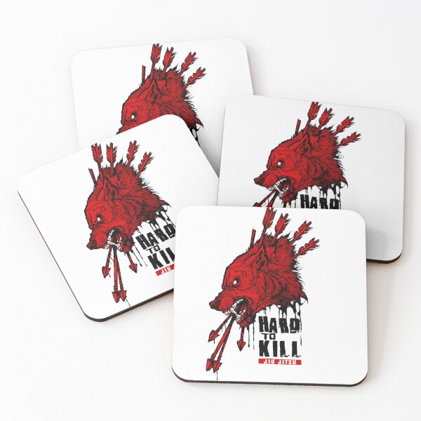Item preview, Hard to Kill Wolf designed and sold by groundshark.