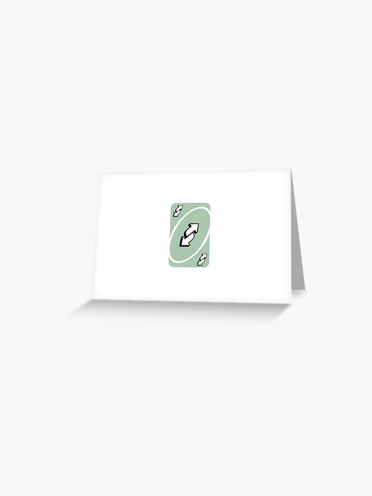bi uno reverse Greeting Card for Sale by the-mushroomman