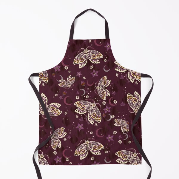 Item preview, Boho Moth in Reds designed and sold by Marianne Martin.