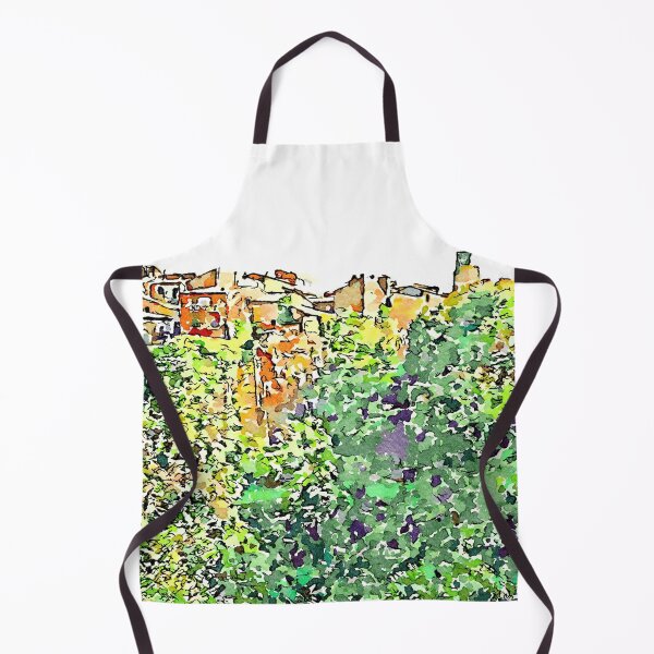 Item preview, Barbarano Romano: landscape with wood and village on the rock designed and sold by Giuseppe Cocco.