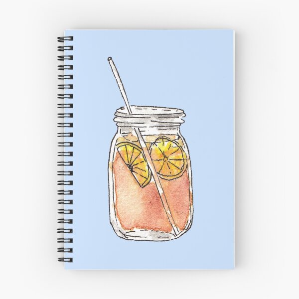Artikelvorschau, Mason Jar Sommer Sonne Eistee in Aquarell entworfen und verkauft von Blkstrawberry.