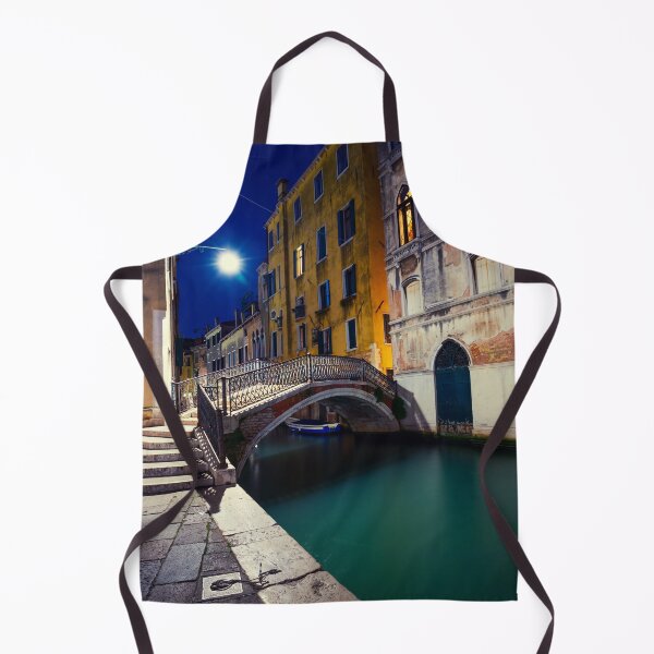 Item preview, Venetian street in the night Italy designed and sold by TravelDrone.