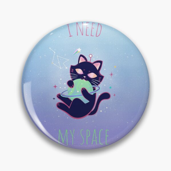 Item preview, I Need My Space Cat designed and sold by InfiniteParker.