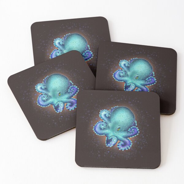 Item preview, Baby Octopus blue designed and sold by JuncoPuff.