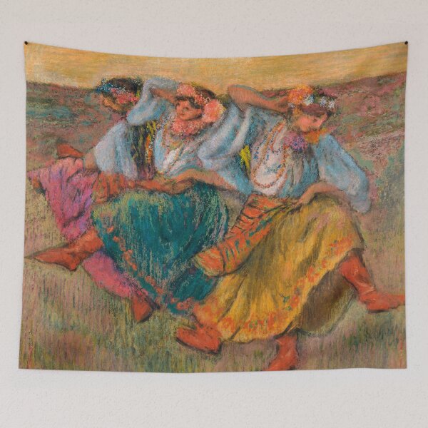 Item preview, Edgar Degas Russian Dancers designed and sold by VintageArchive.