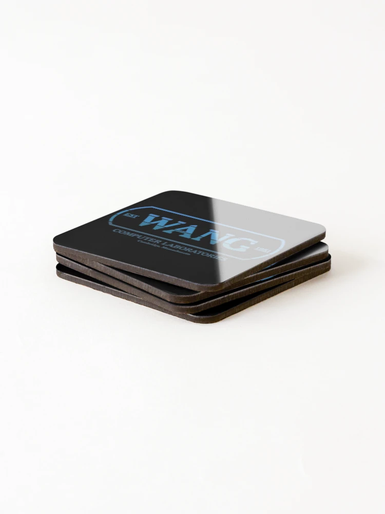 Thumbnail 4 of 5, Coasters (Set of 4), WANG Computers (BlueRetro) [Roufxis-Rb] designed and sold by RoufXis.