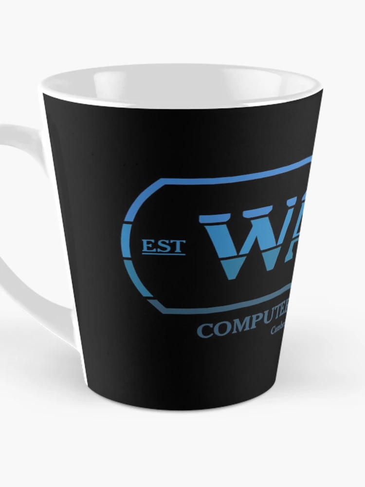 Thumbnail 3 of 4, Coffee Mug, WANG Computers (BlueRetro) [Roufxis-Rb] designed and sold by RoufXis.