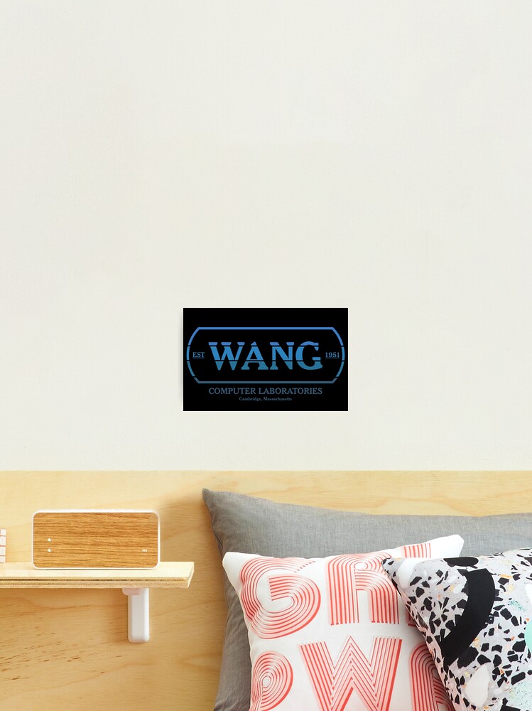 Thumbnail 2 von 3, Fotodruck, WANG Computer (BlueRetro) [Roufxis-Rb] designt und verkauft von RoufXis.