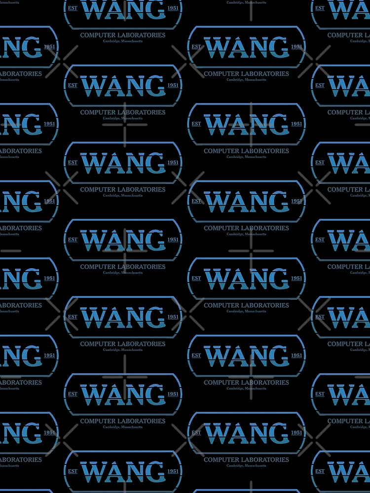 Thumbnail 3 of 3, Scarf, WANG Computers (BlueRetro) [Roufxis-Rb] designed and sold by RoufXis.