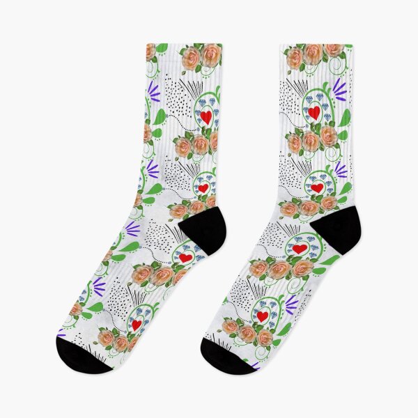 Item preview,  Paisley flat vines with roses with white marble background designed and sold by HappinessWorld.