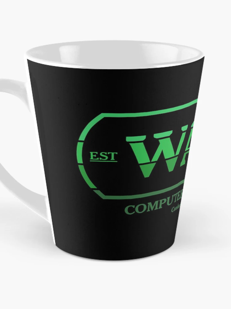 Thumbnail 3 of 4, Coffee Mug, WANG Computers (GreenRetro) [Roufxis-Rb] designed and sold by RoufXis.