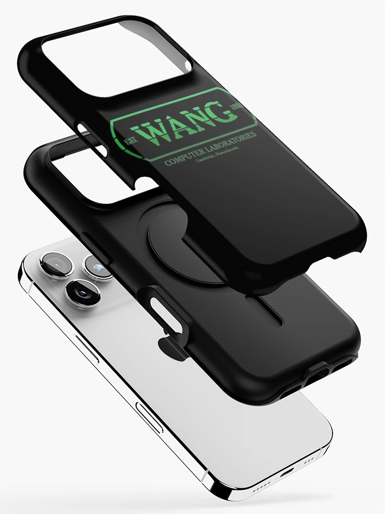 Thumbnail 2 of 4, iPhone Case, WANG Computers (GreenRetro) [Roufxis-Rb] designed and sold by RoufXis.
