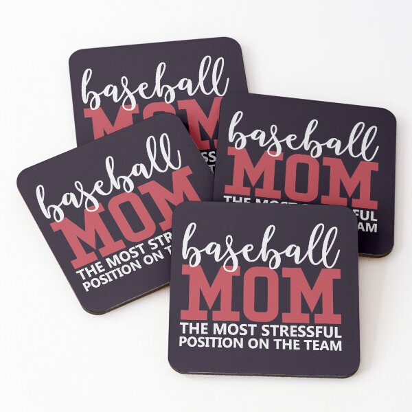 Item preview, Funny Baseball Mom Quote - Baseball mother gift designed and sold by motivationaltee.