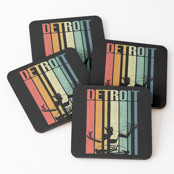 Item preview, Vintage Spirit Of Detroit Retro Detroit Pride designed and sold by pixeljamz.