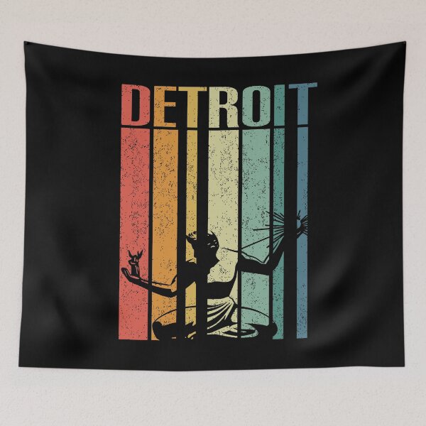 Item preview, Vintage Spirit Of Detroit Retro Detroit Pride designed and sold by pixeljamz.