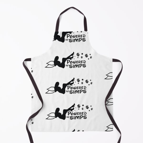 Item preview, Powered by Simps - Black designed and sold by SEND-NUDES-SHOP.