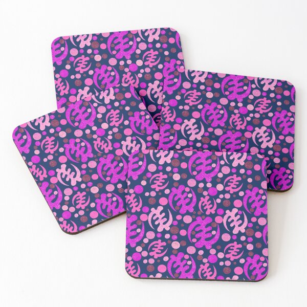 Item preview, Gye Nyame pattern- pink and purple designed and sold by Ellesinspired.