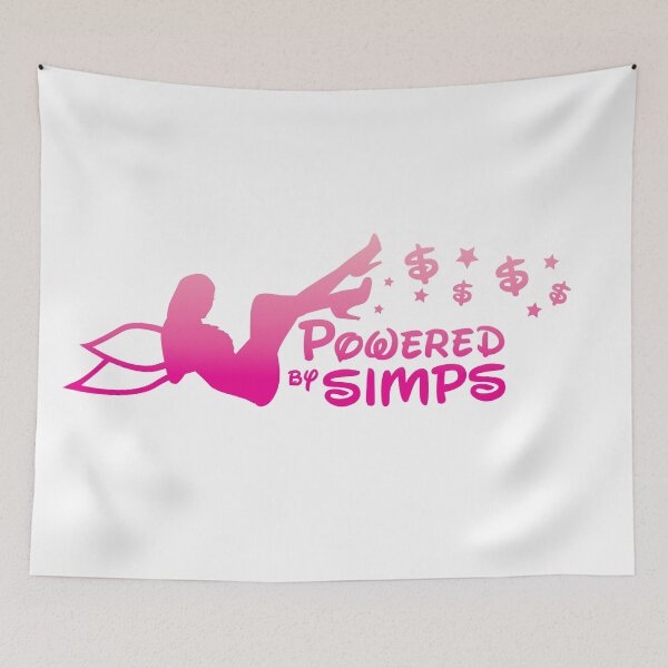 Item preview, Powered by Simps - Pink Fade designed and sold by SEND-NUDES-SHOP.