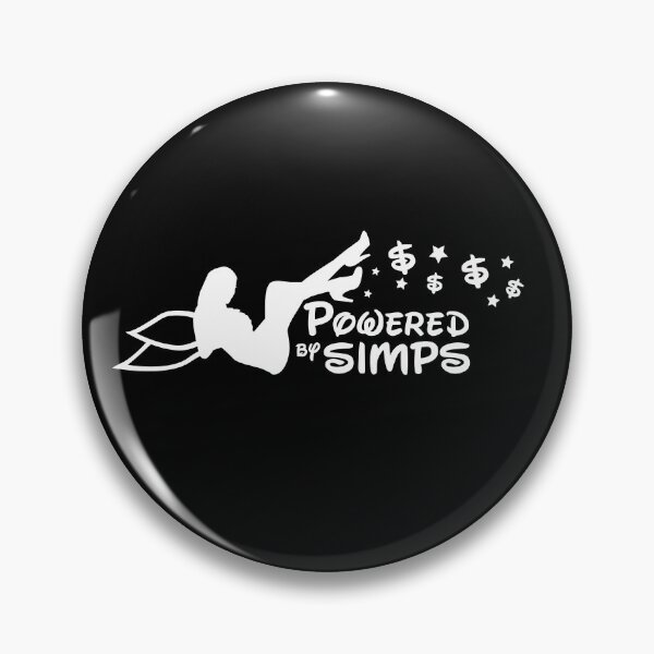 Item preview, Powered by Simps - White designed and sold by SEND-NUDES-SHOP.