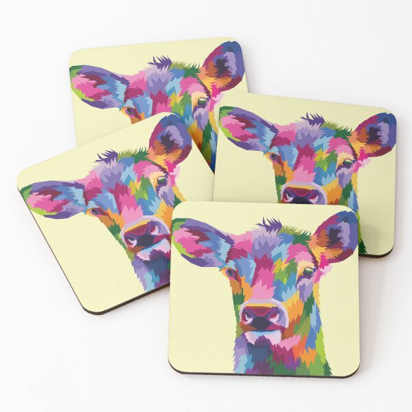 Item preview, Colorful Deer Head on Geometric Pop Art Style designed and sold by faudeltn.