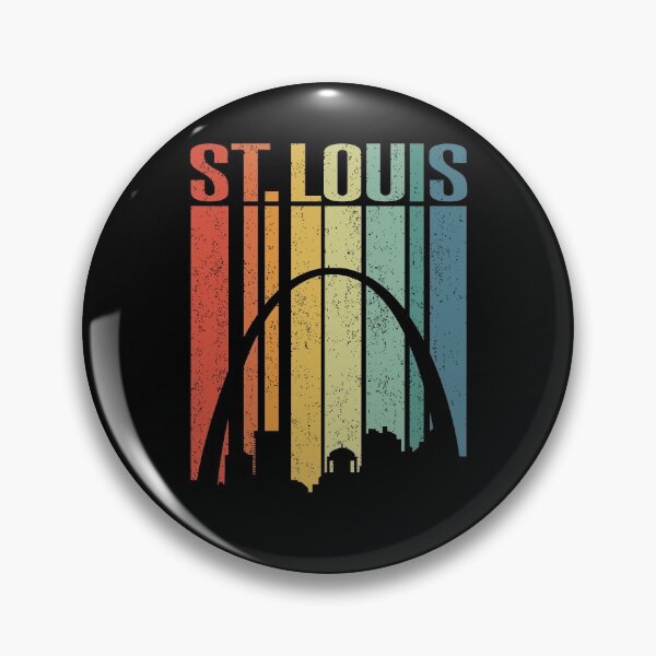 Item preview, Vintage St. Louis Arch Retro STL Pride designed and sold by pixeljamz.