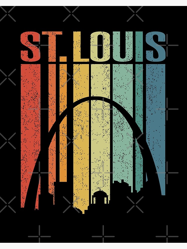 Saint Louis Missouri, St. Louis Art, St. Louis Map, St Louis Flag, Saint  Louis Art, Missouri, Saint Louis Print, St. Louis Print, STL