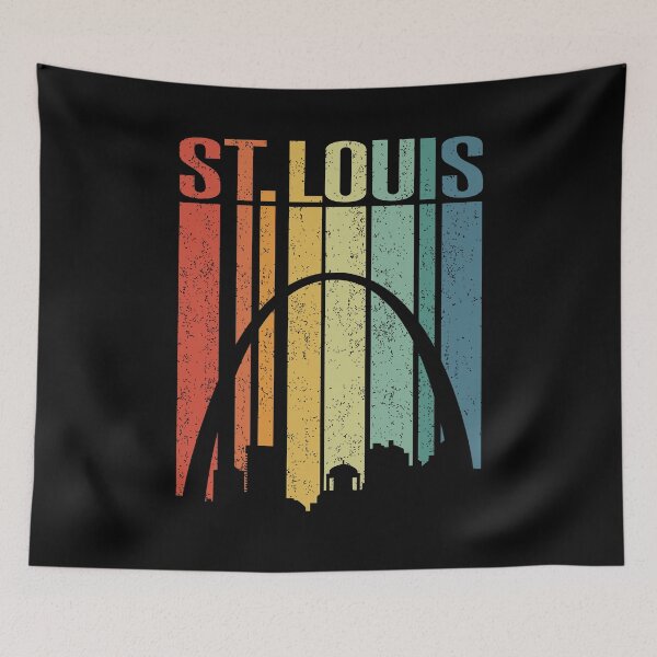 Item preview, Vintage St. Louis Arch Retro STL Pride designed and sold by pixeljamz.