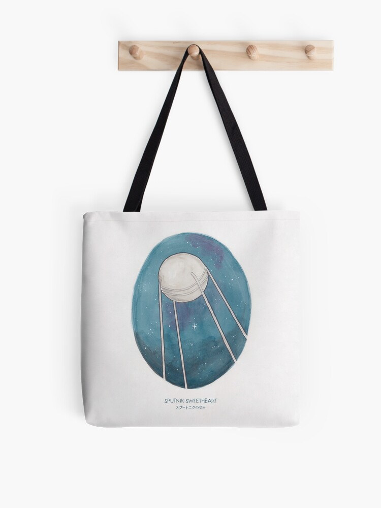 Sputnik Sweetheart by Haruki Murakami Tote Bag by The Art Nomad