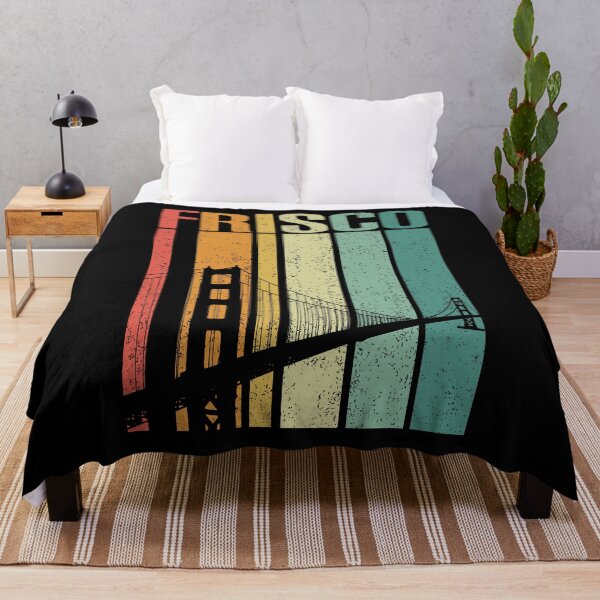 Item preview, Vintage San Francisco Bay Bridge Retro Frisco designed and sold by pixeljamz.