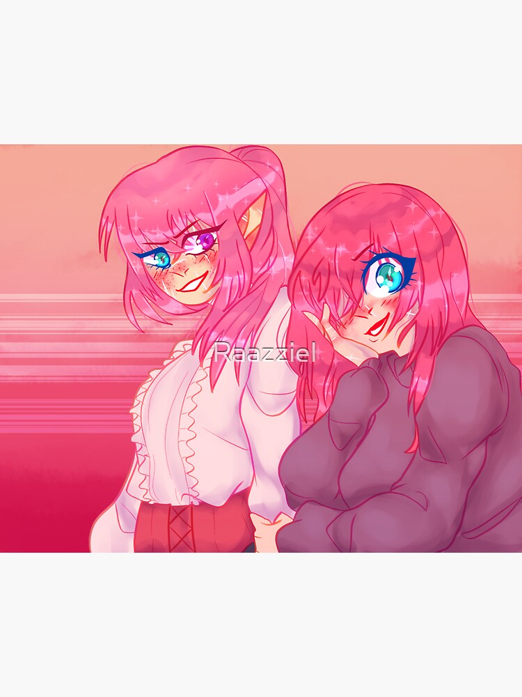 Anarchy BFFs (Nihachu & Technoblade) [Dream SMP] by Raazziel