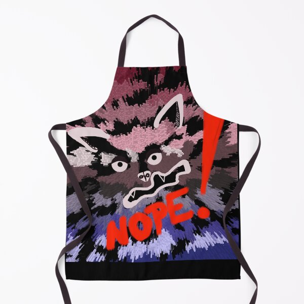Item preview, NOPE! - Trash Panda - angry racoon designed and sold by zazuzanta.