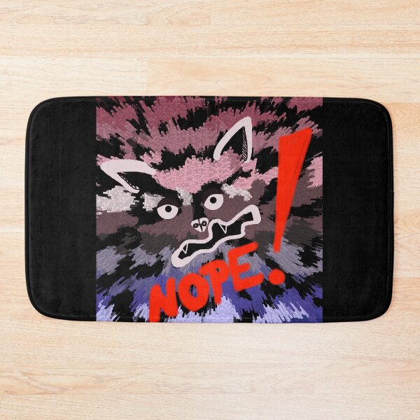 Item preview, NOPE! - Trash Panda - angry racoon designed and sold by zazuzanta.